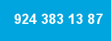924 383 13 87 924 383 13 87